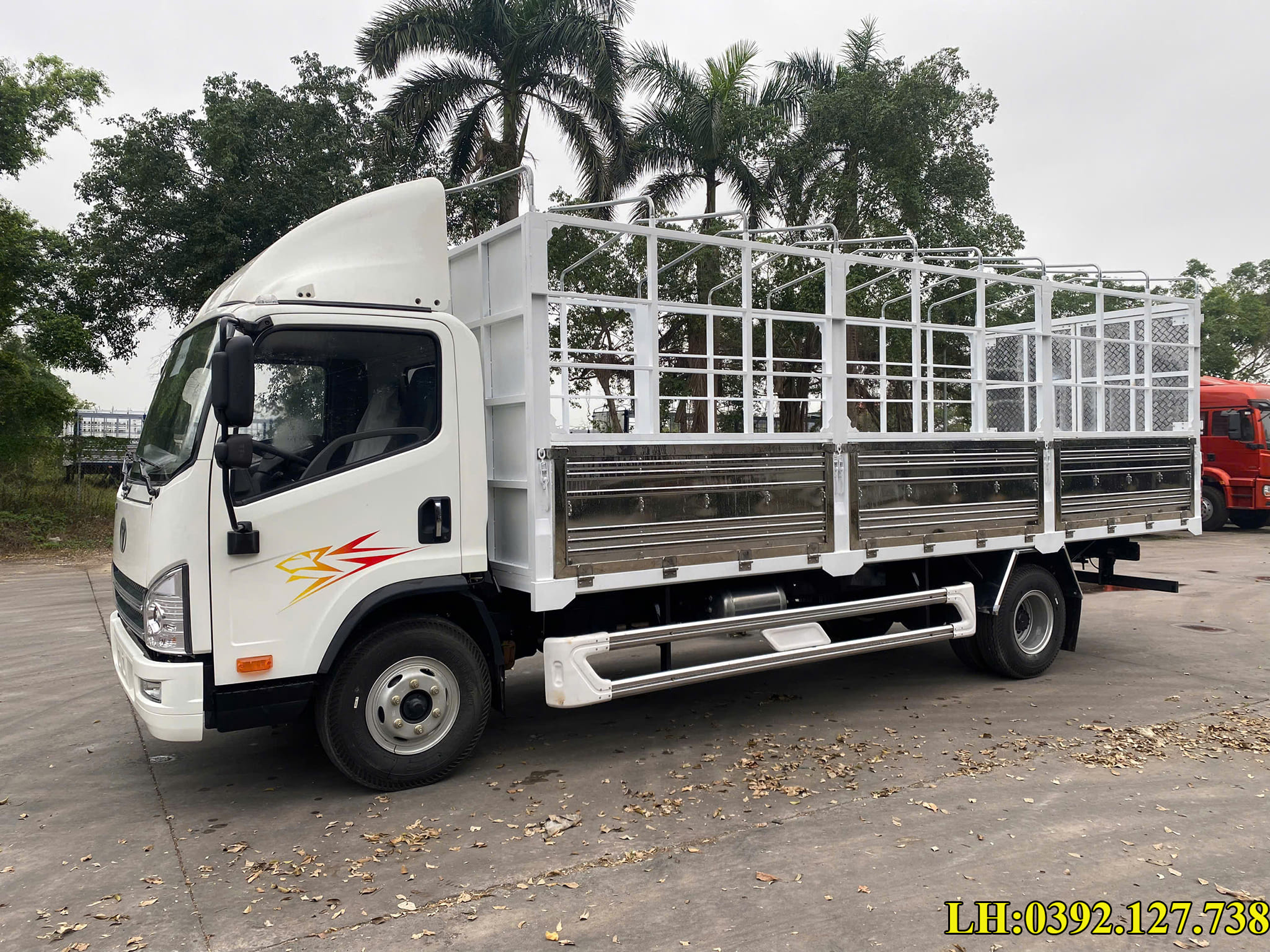 faw tiger 8 tấn thùng mui bạt