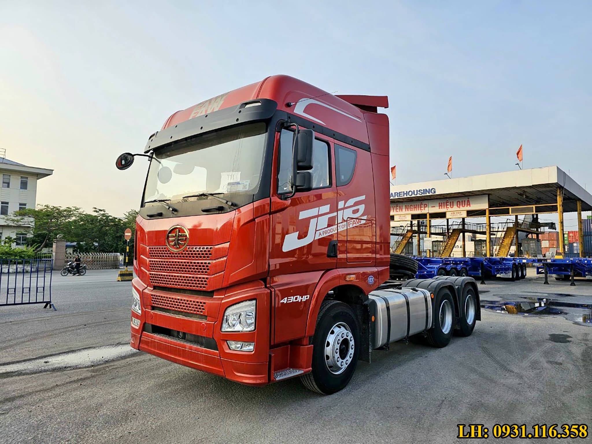 xe đầu kéo faw tại Hưng Yên