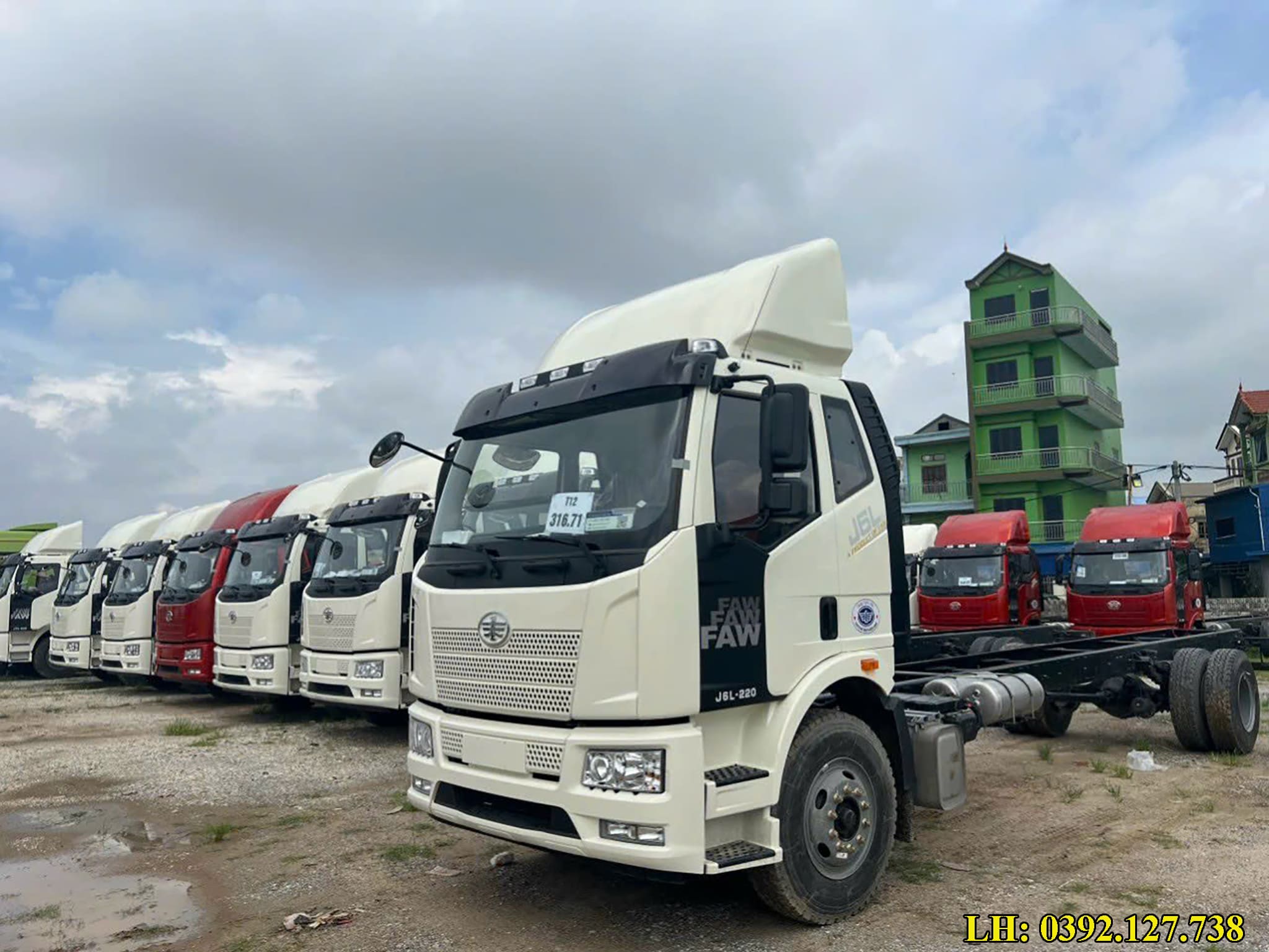 FAW 8 tấn dạng chassi