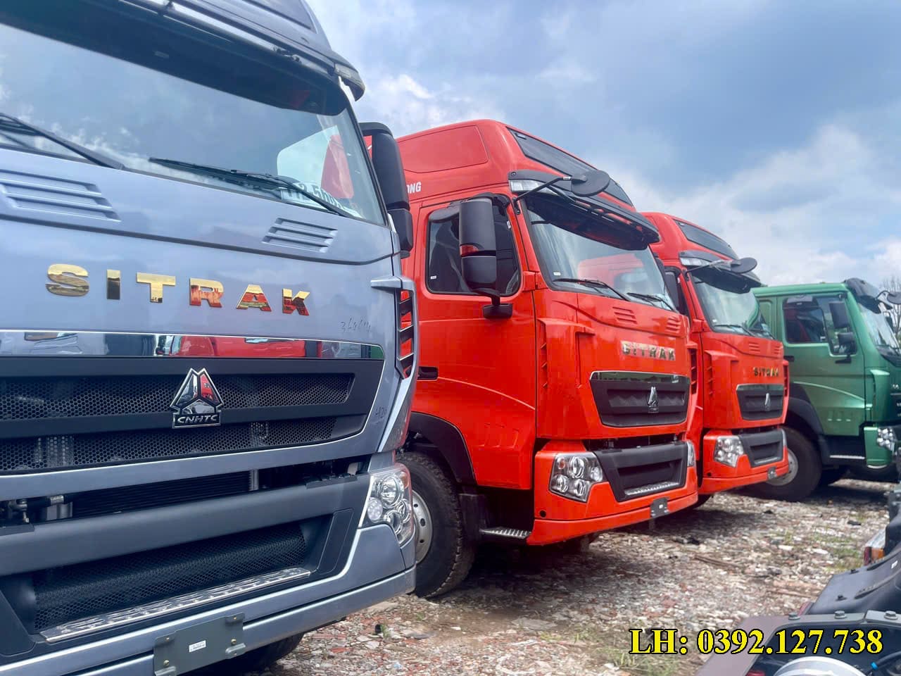 bán xe đầu kéo Howo Sitrak 440HP tại Thái Nguyên