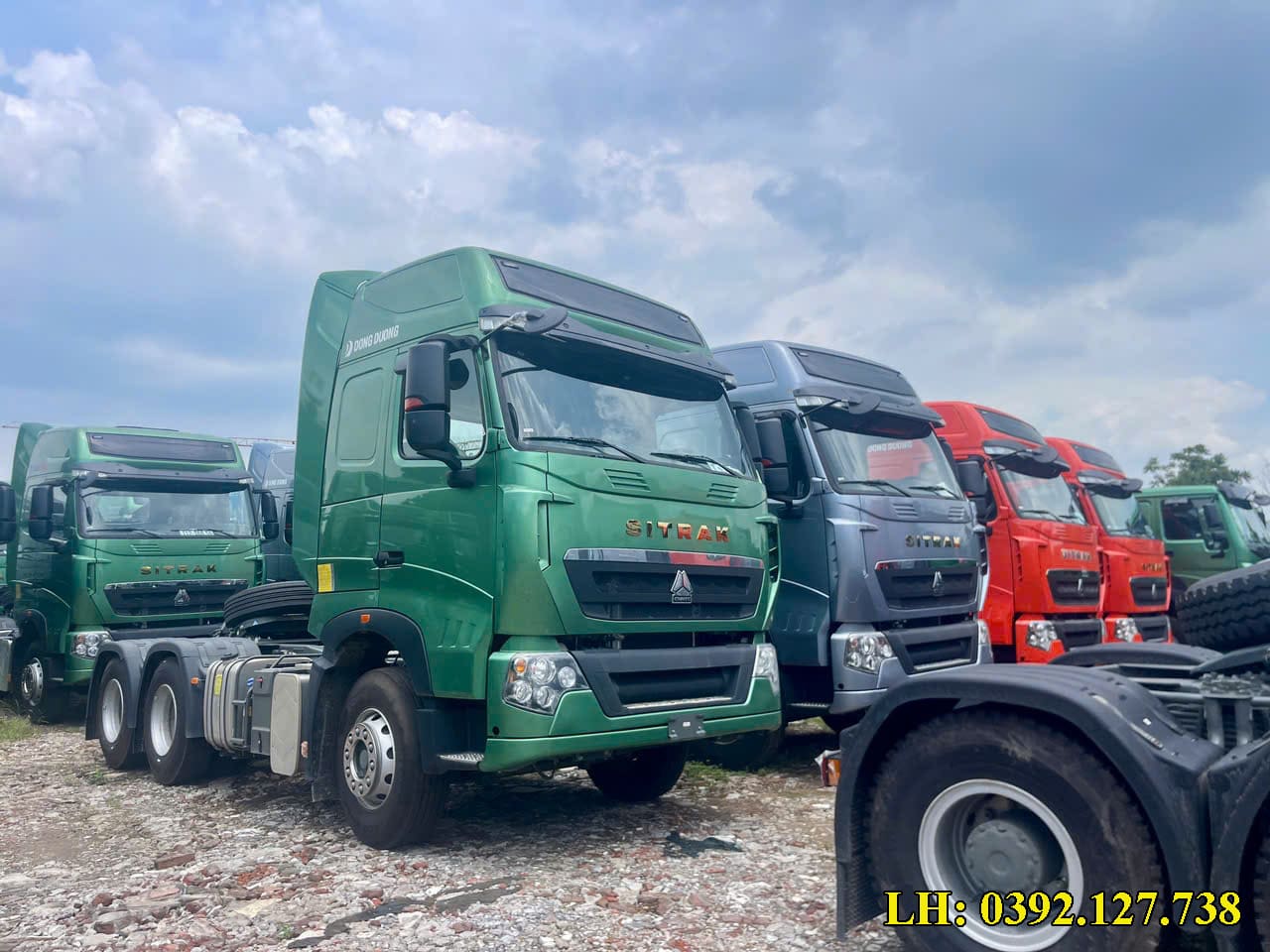 giá đầu kéo Howo Sitrak 440HP cầu dầu