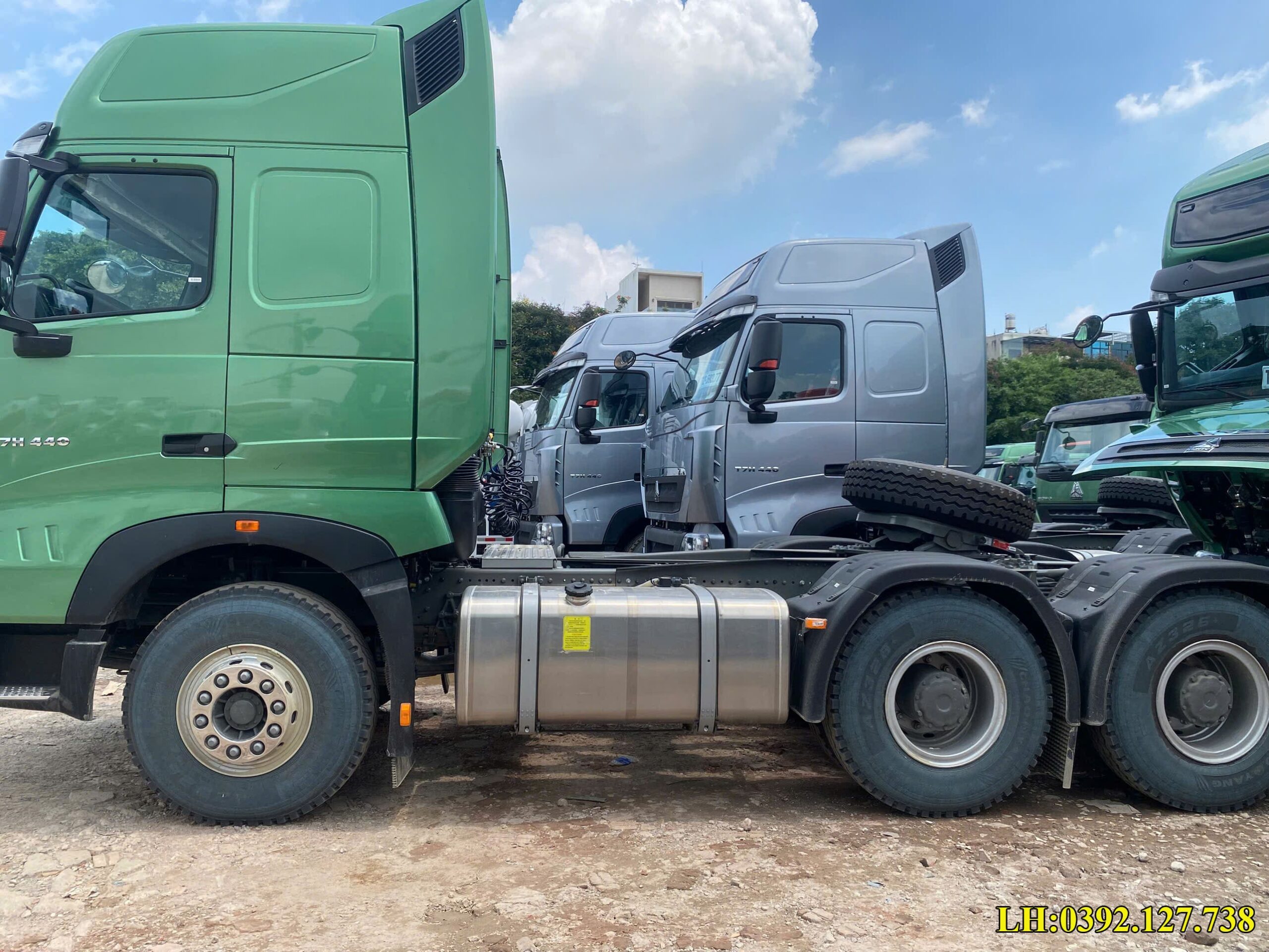 Howo Sitrak 440HP tại Thái Nguyên