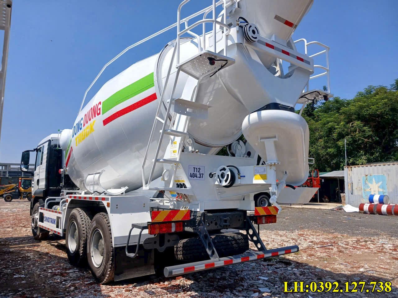 thùng trộn bê tông 10m3