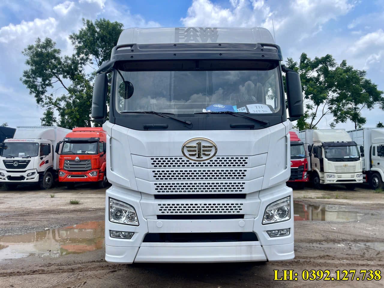 giá xe tải FAW 4 chân