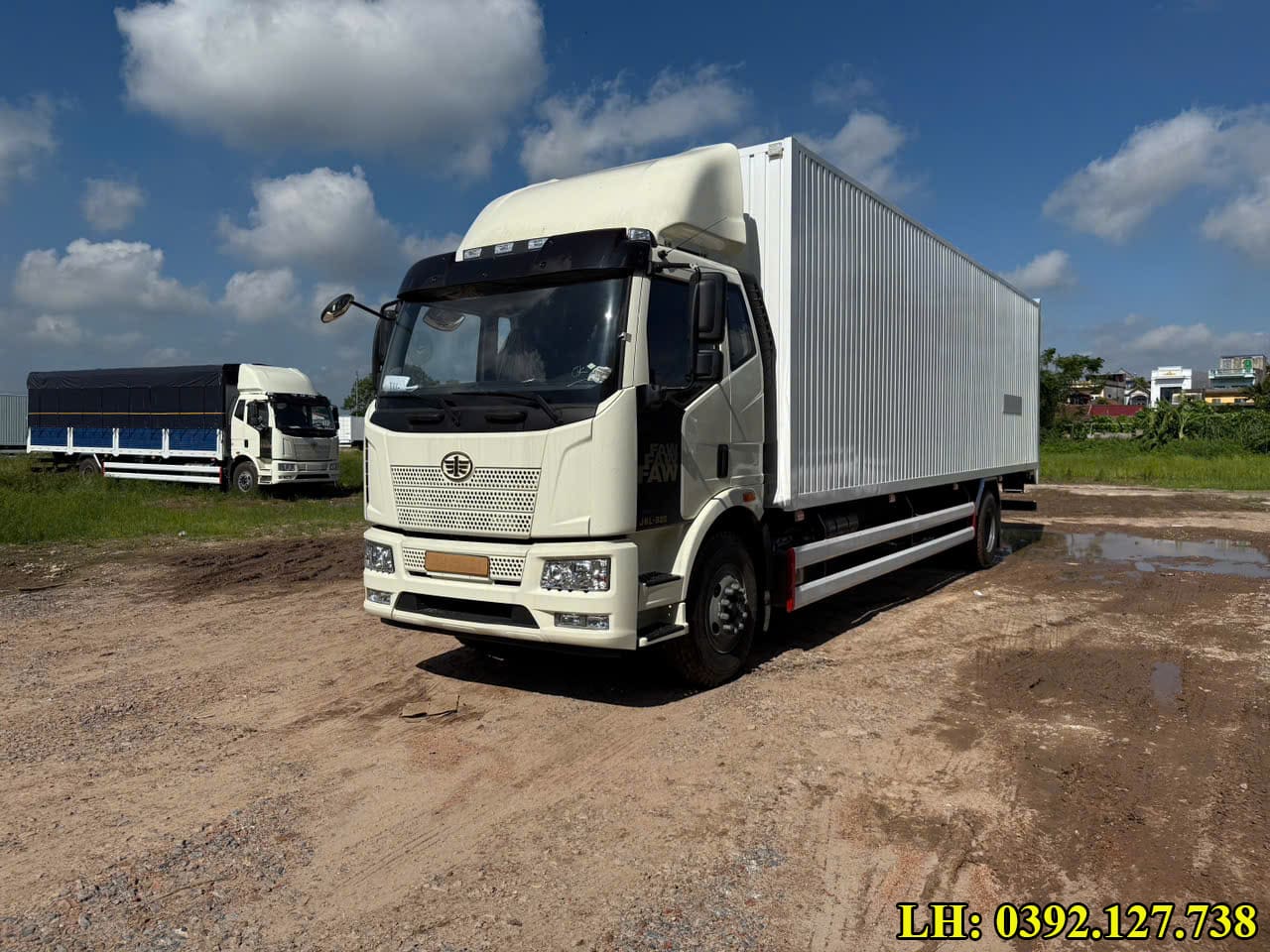 xe tải faw 8 tấn thùng kín