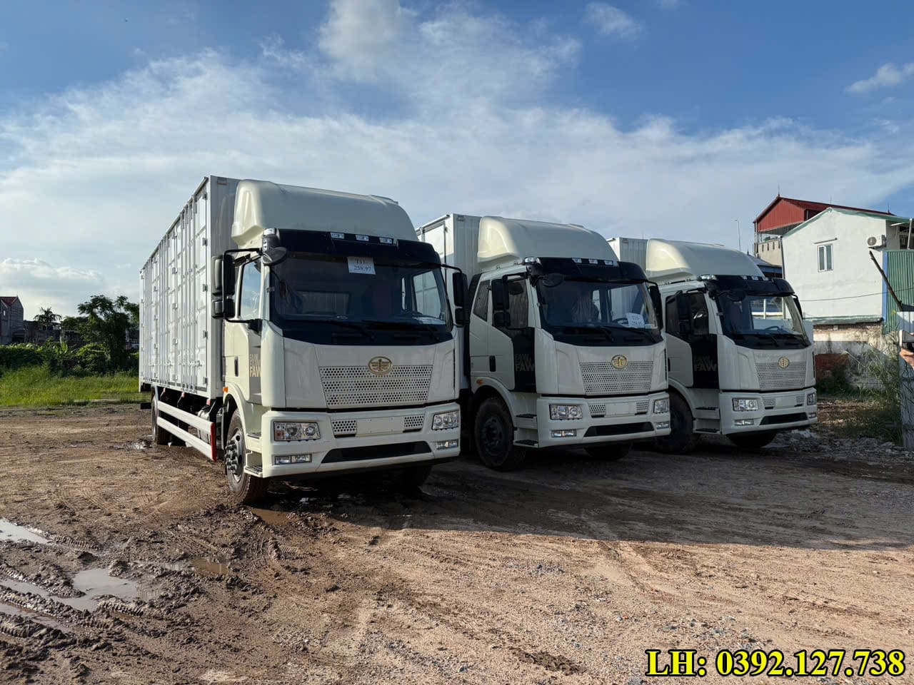 xe tải faw 8 tấn thùng kín
