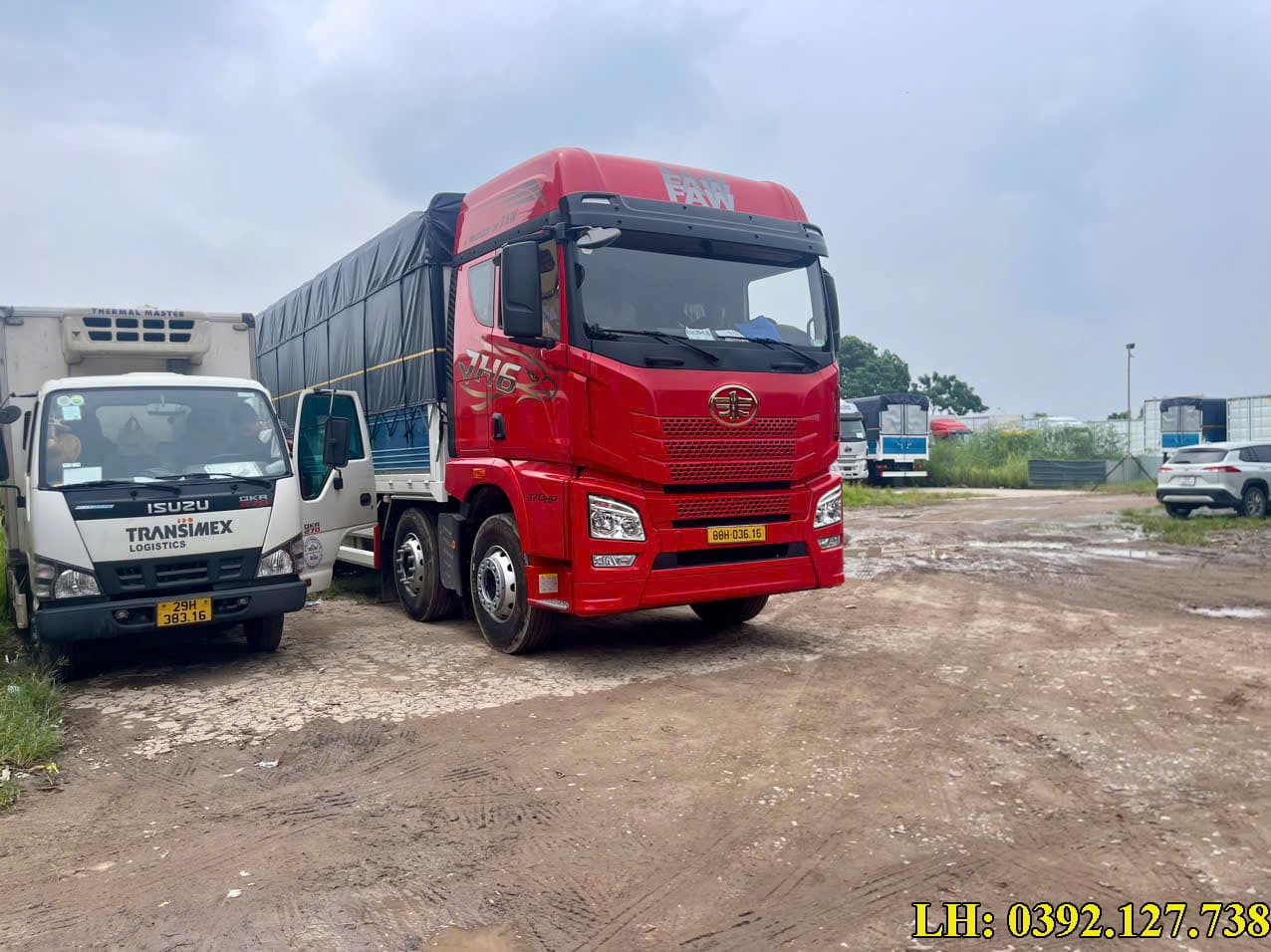 xe tải faw 4 chân tại Bình Phước