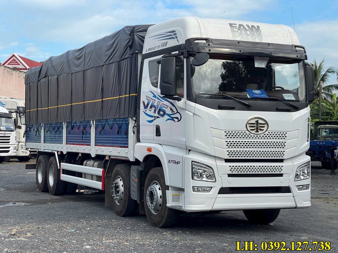 xe tải faw 4 chân tại khánh hoà