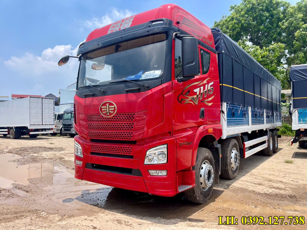 xe tải faw 4 chân tại bạc liêu