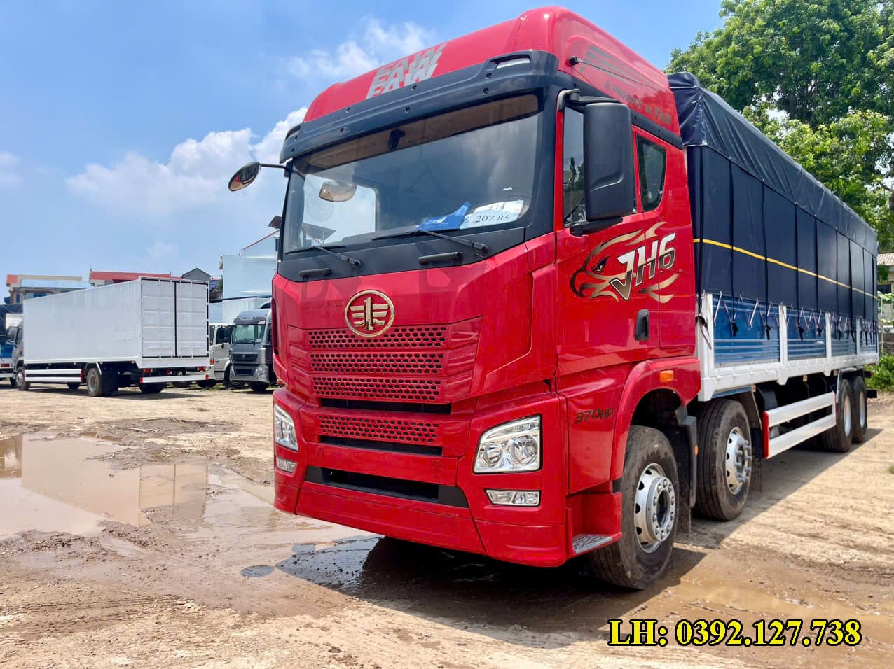 xe tải FAW 4 chân tại Phú Thọ