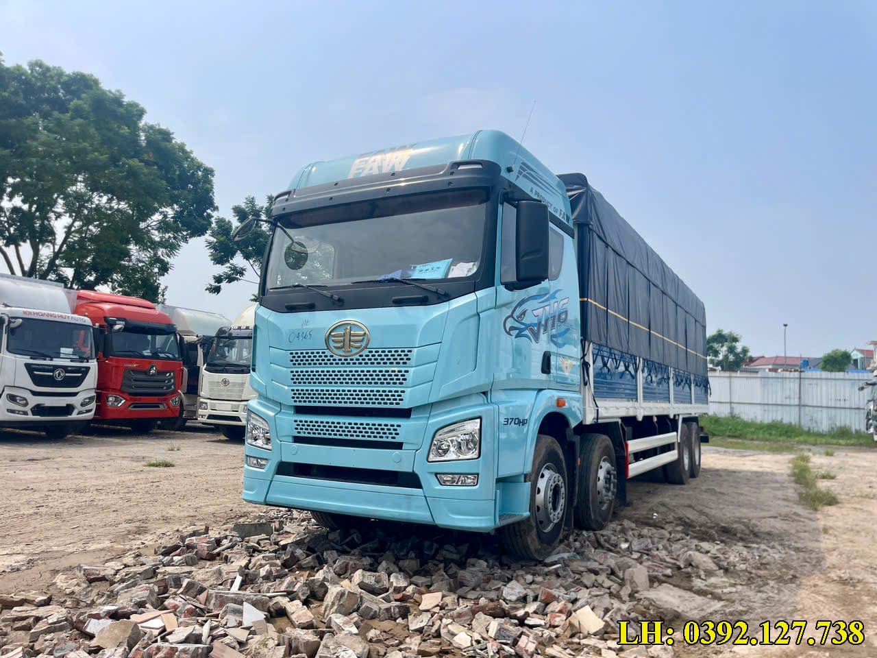 xe tải FAW 4 chân