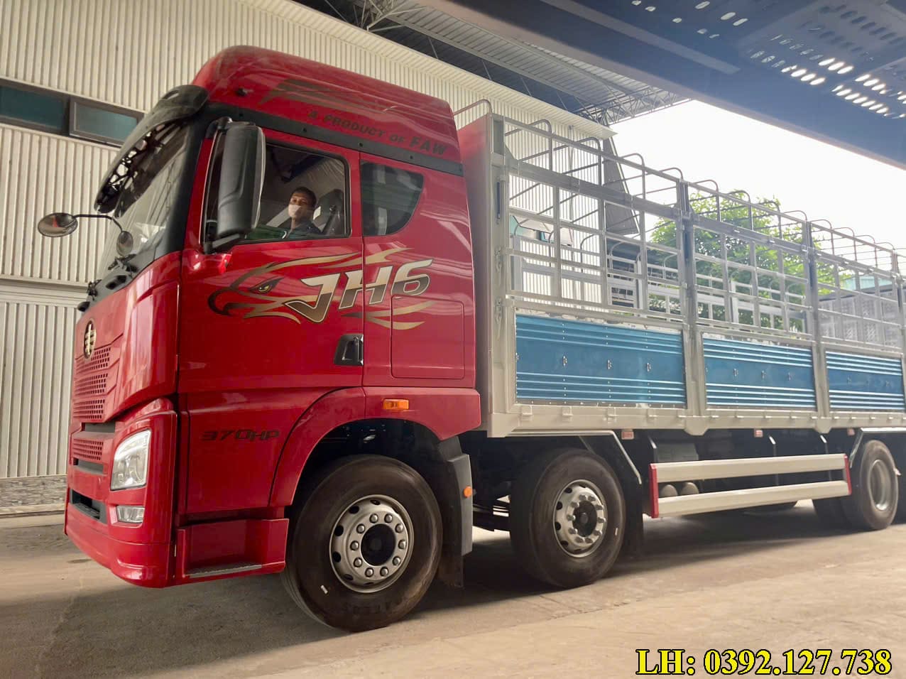 xe tải faw 4 chân JH6