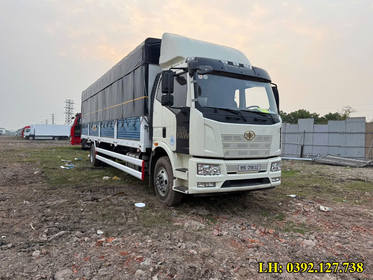 faw 8 tấn mui bạt