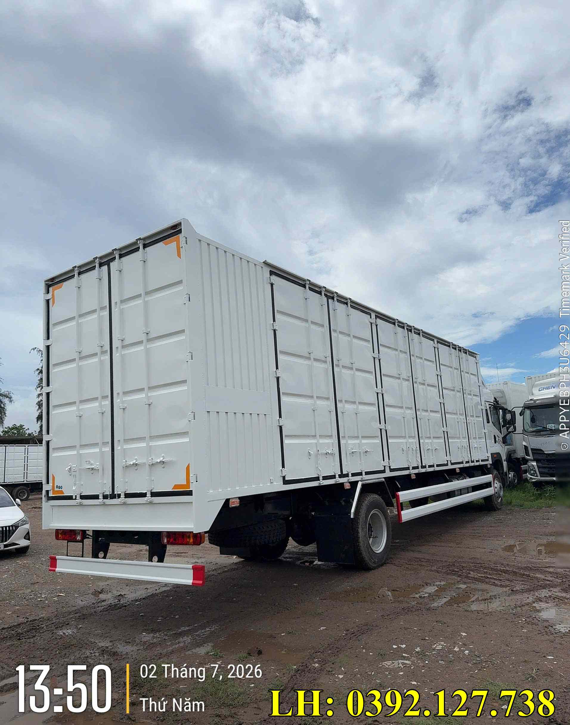 thùng kín dày dặn Faw JK6